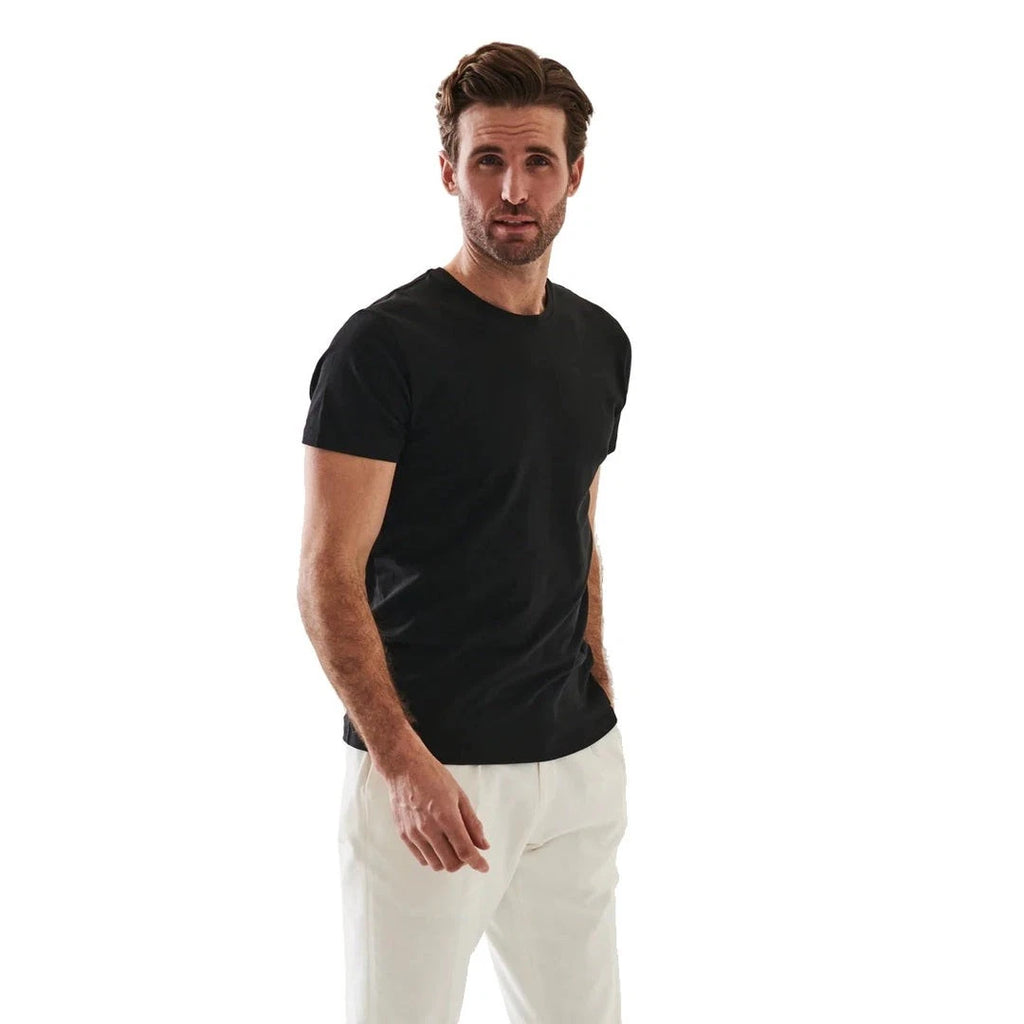Patrick Assaraf Peruvian Pima Cotton SS Crew Neck T-Shirt