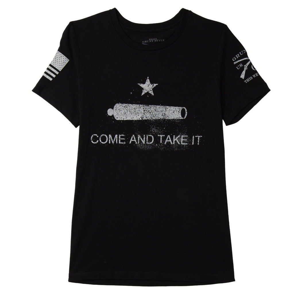 Grunt Style Women's Come And Take It T-Shirt - Black