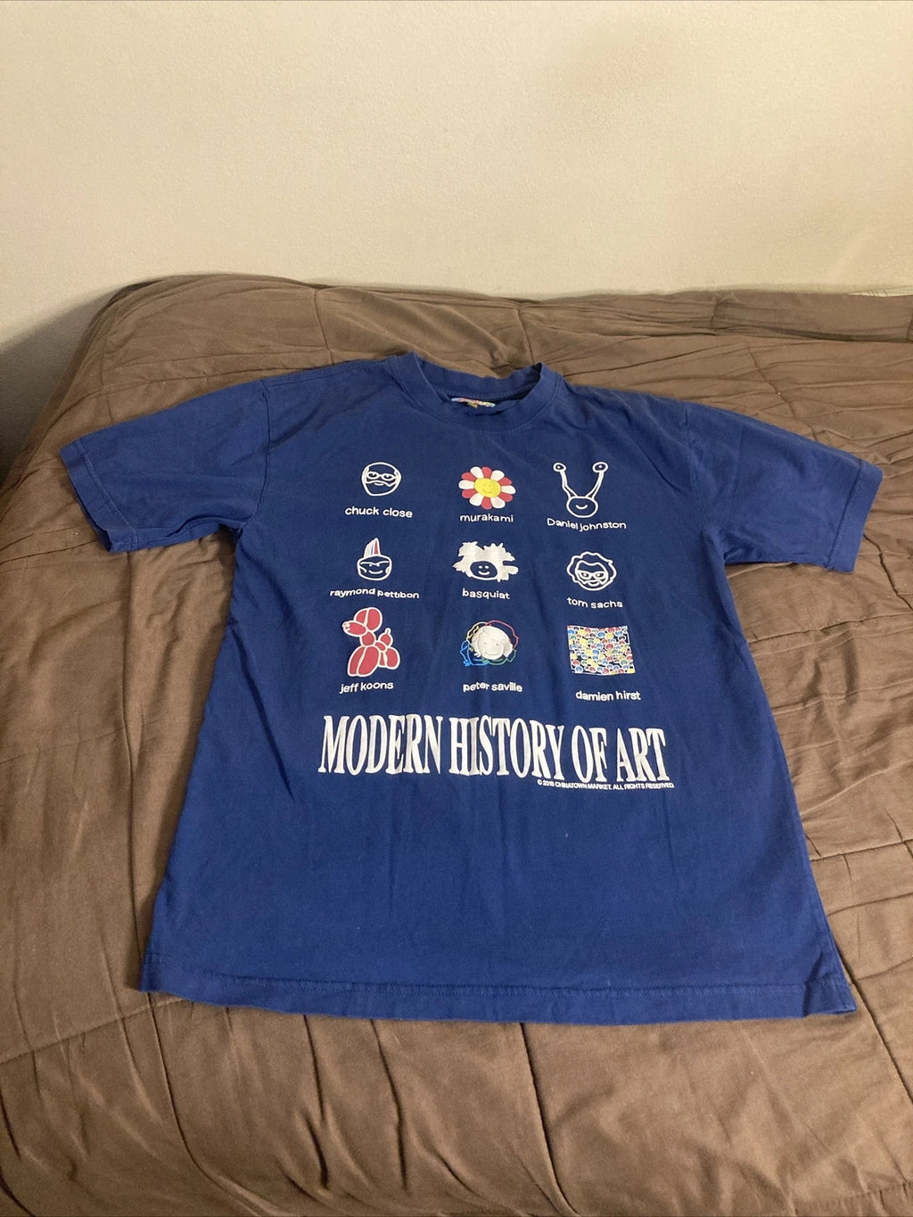 Chinatown Market Modern History Of Art Graphic T-Shirt Size Medium
