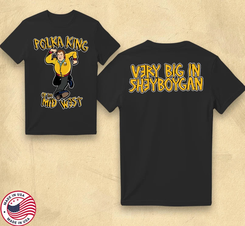 Polka King of the Midwest – Official Music Merch Graphic Shirt