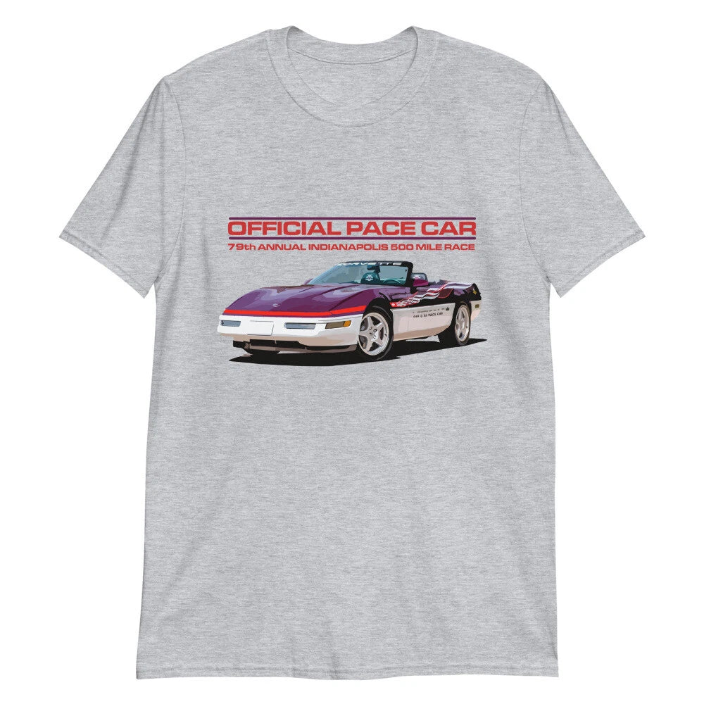 1995 vette Convertible Indianapolis 500 Pace Car Short-Sleeve T-Shirt