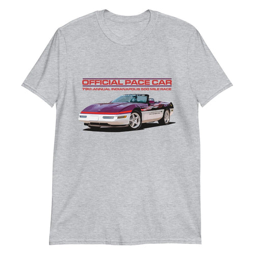 1995 vette Convertible Indianapolis 500 Pace Car Short-Sleeve T-Shirt