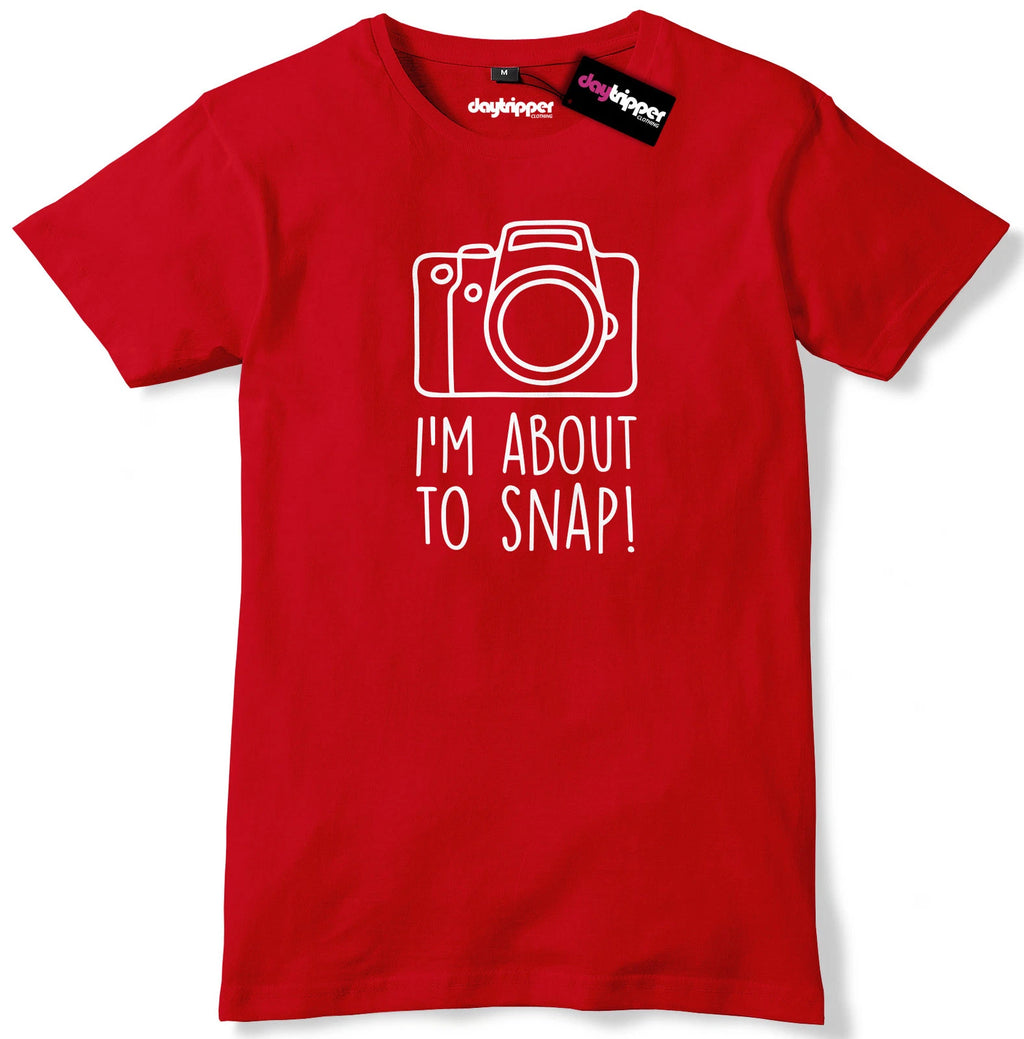 I'm About To Snap Photographer Camera Mens Premium T-Shirt