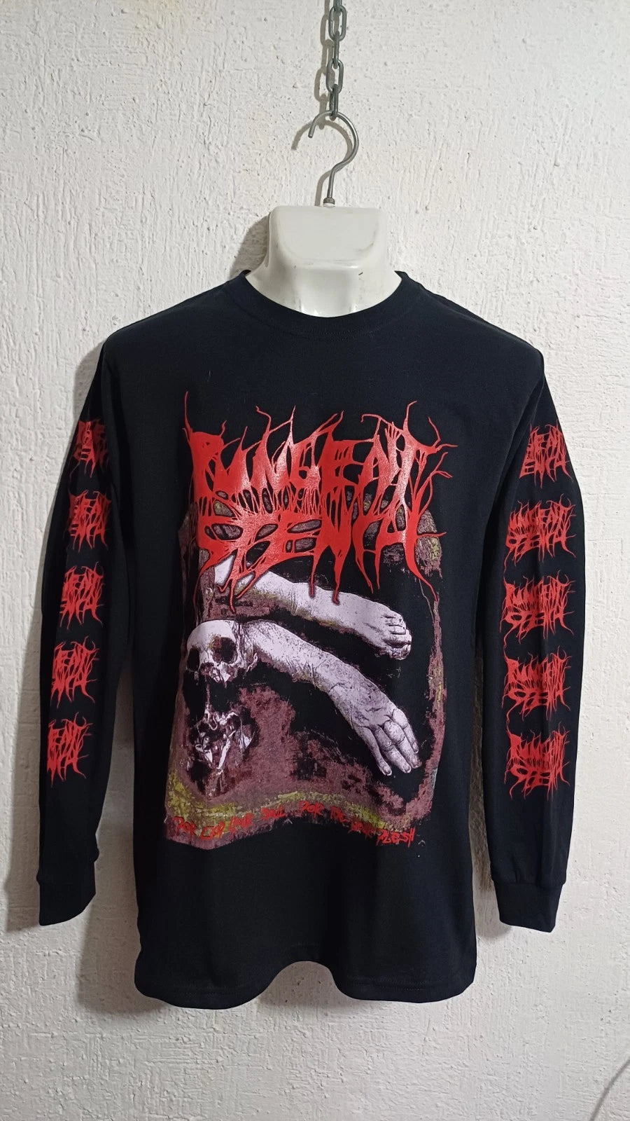 Pungent Stench for god soul long sleeve shirt death metal carcass repulsion