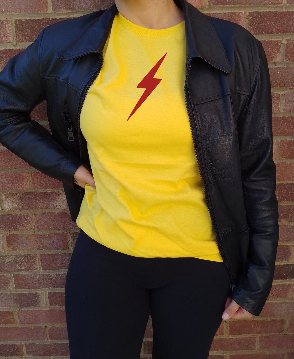Thunder Bolt T-Shirt - Retro Superhero, 60s, 70s, Various Colours S-XXL