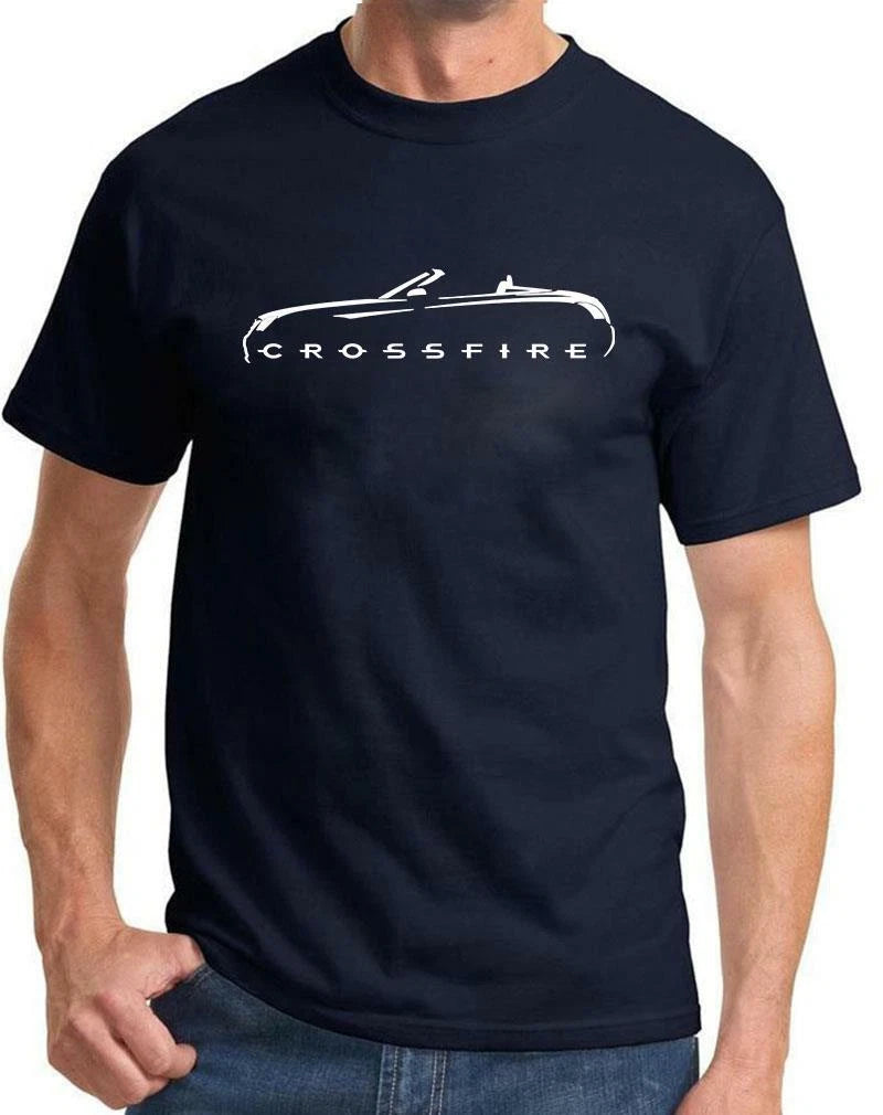 Chrysler Crossfire Convertible Classic Outline Design Tshirt NEW COLORS