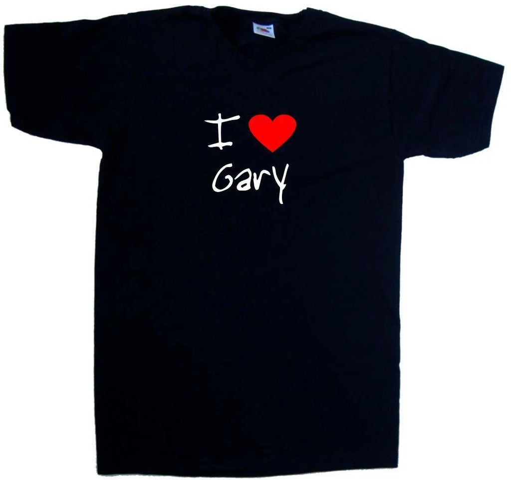 I Love Heart Gary V-Neck T-Shirt