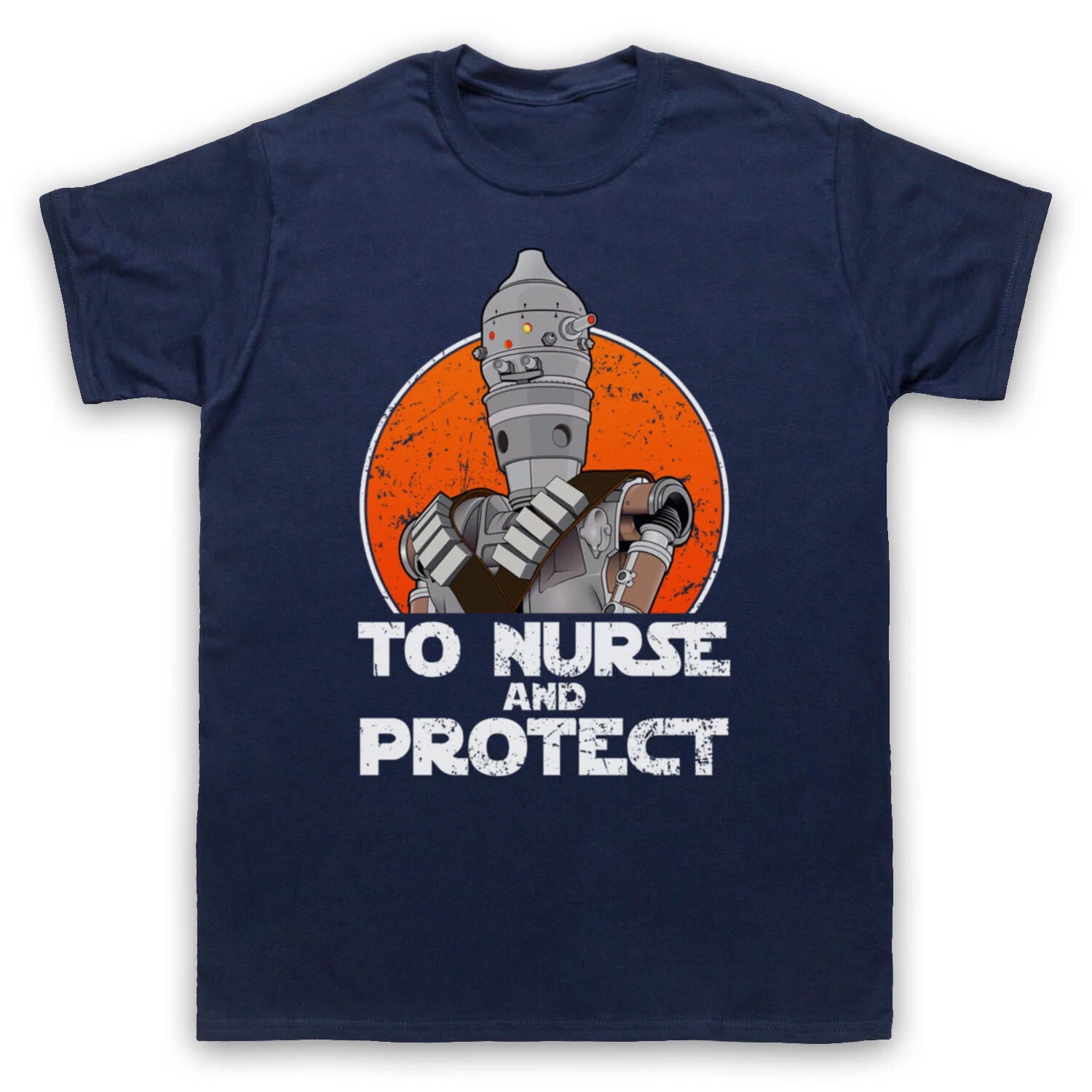 IG-11 TO NURSE AND PROTECT STAR MANDO SCI FI DROID WARS MENS & WOMENS T-SHIRT