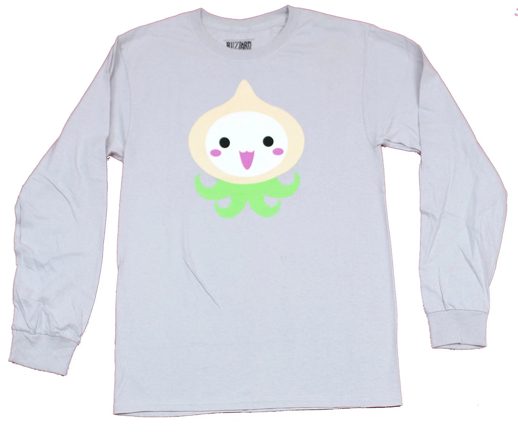 Overwatch Mens Long Sleeve T-Shirt - Pachimari Front Pic Word Back