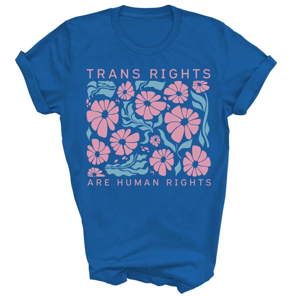 Trans Rights Are Human Rights Lgbtq Pride Transgender Unisex Shirt Gift
