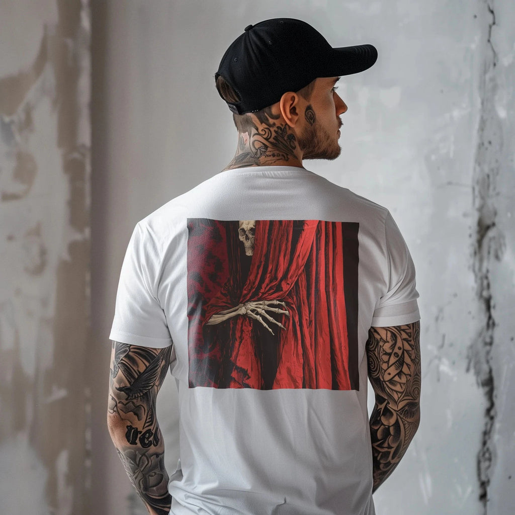 Unisex "What's Next" T-Shirt | Minimal Horror Skull Streetstyle Streetwear Tee