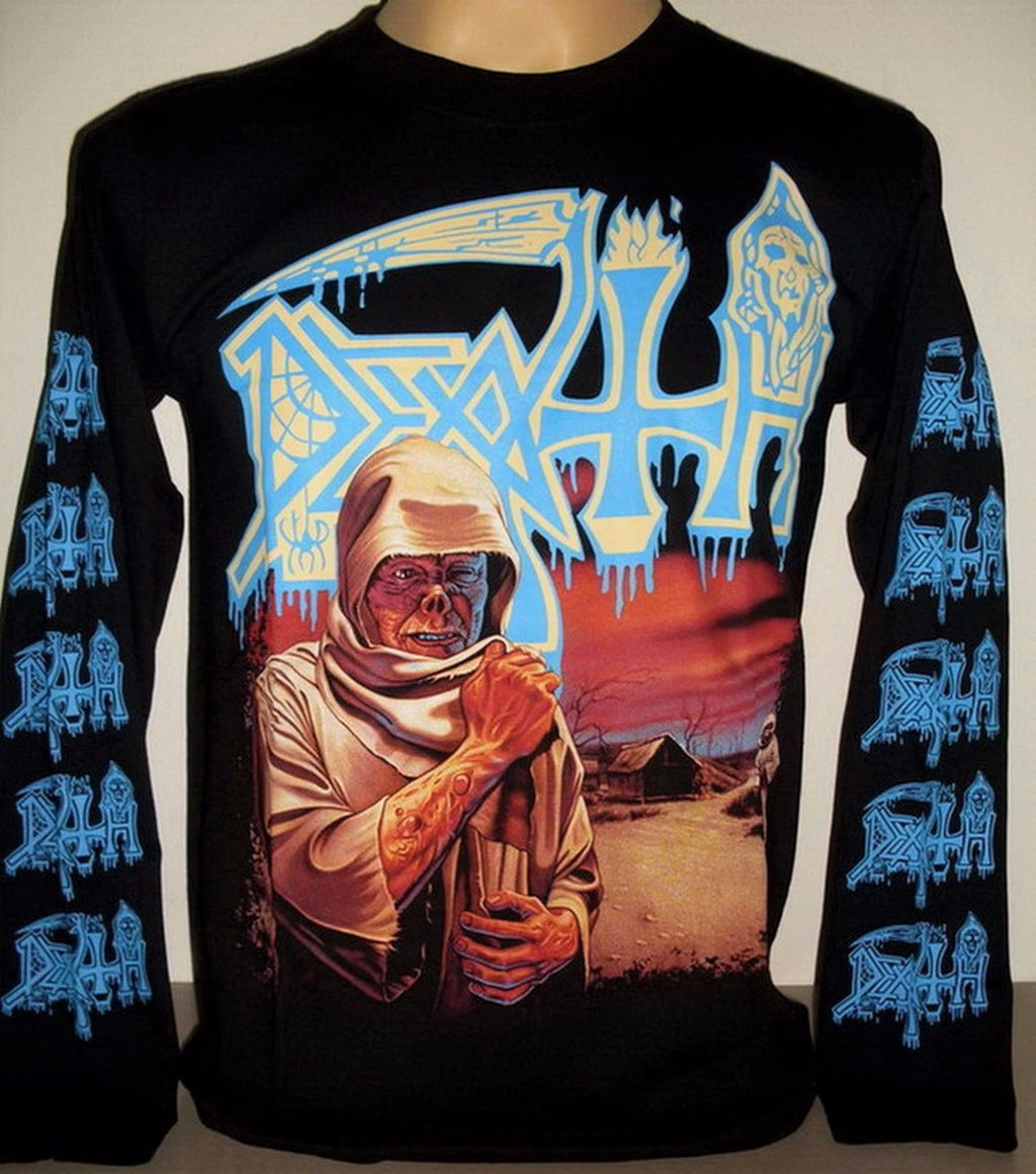Death Leprosy Long Sleeve T-Shirt Size S M L XL 2XL 3XL Extreme Metal Band New!
