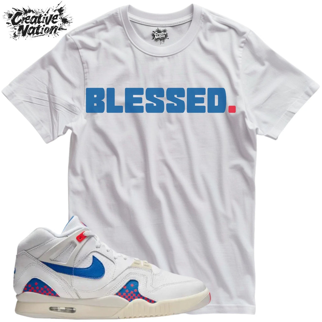 Shirt To Match Air Tech Challenge II Pixel Court Unisex Tee Blessed Shirt