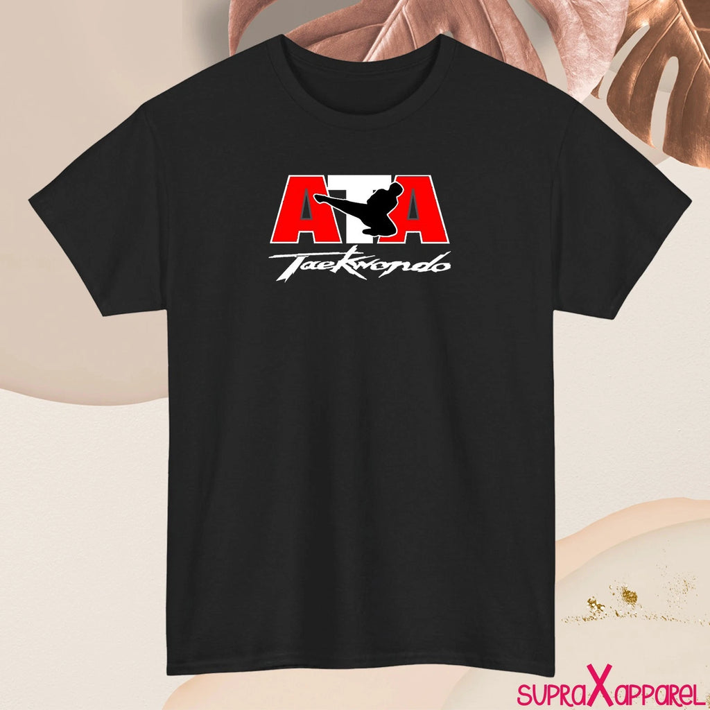 ATA Martial Arts Taekwondo Logo Mens T-Shirt Cotton Graphic Tee Made in USA S-5X