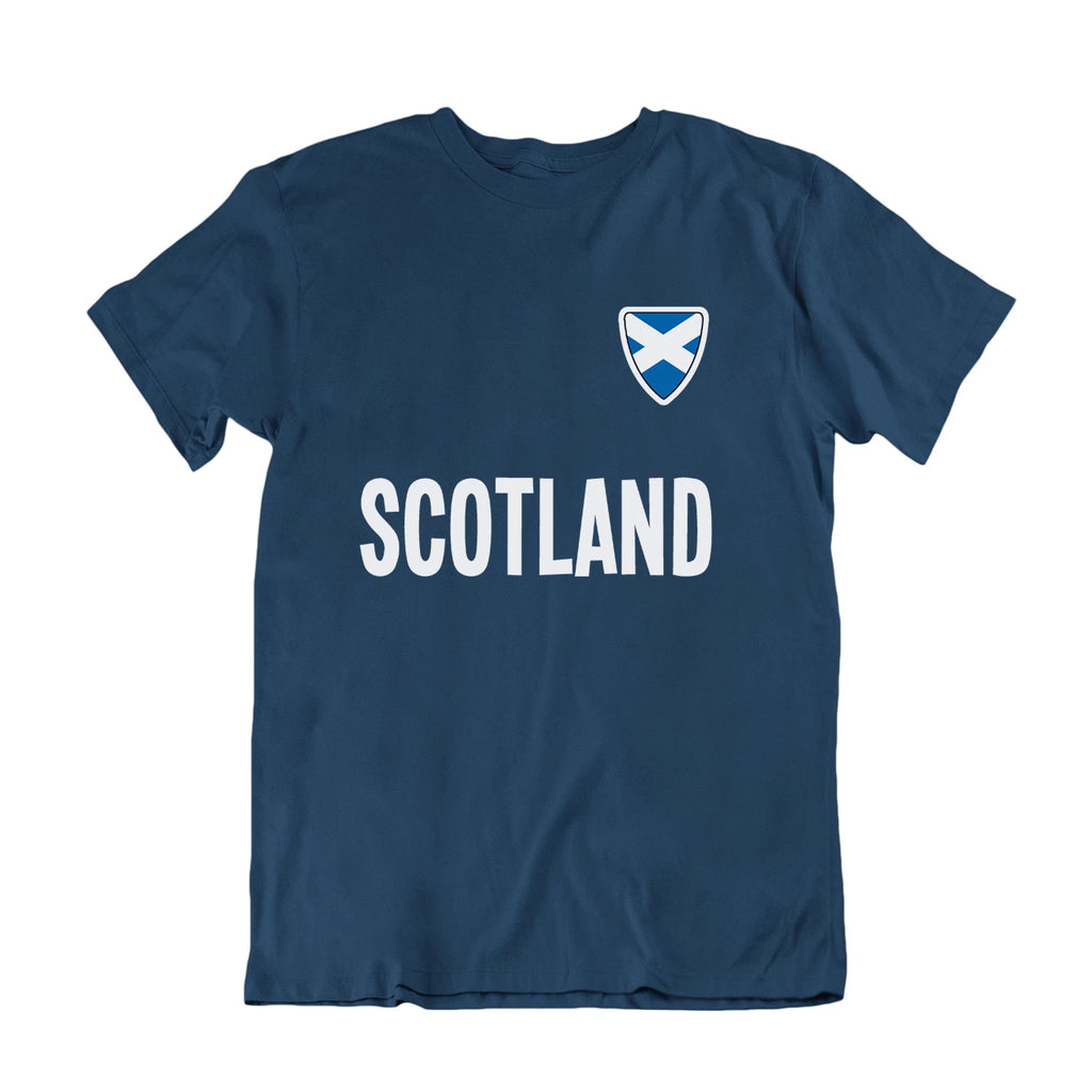 Mens SCOTLAND Football Top T-Shirt Design Scottish NAME World Cup 2026 Kit