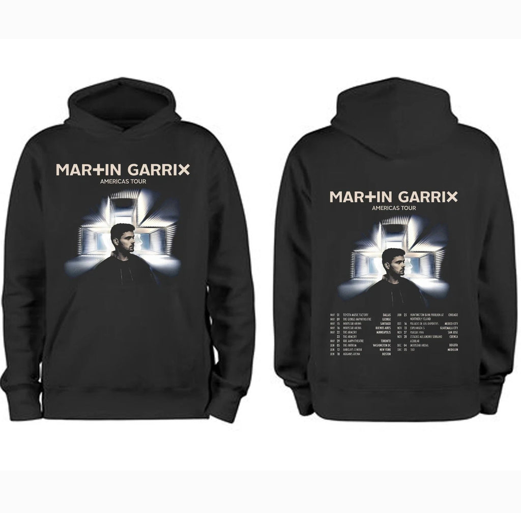 Martin Garrix Americas Tour 2026 City Dates Two Sided Hoodie