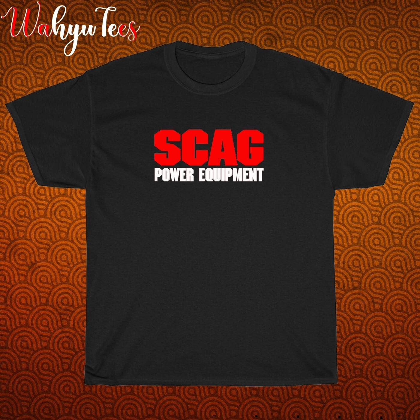 New Scag Power Equipment Logo Black/Grey/Navy/White Size S-5XL Unisex T-Shirt