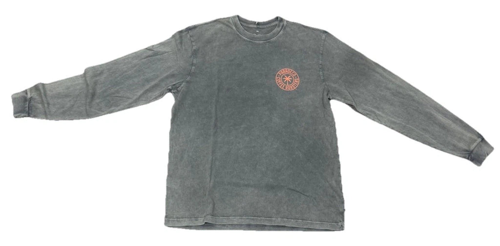KATIN Paradeco Coffee Roasters Saint Petersburg Grey Long Sleeve Medium NWT