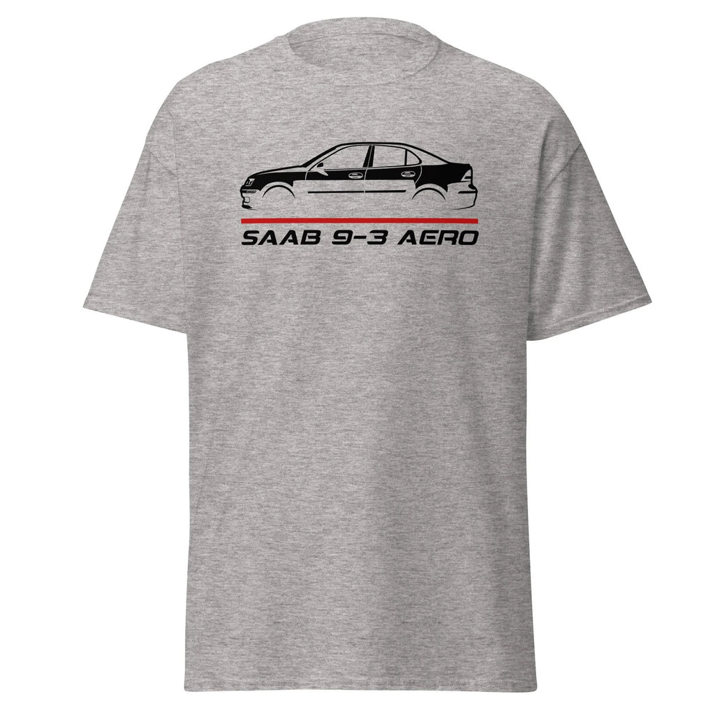 Saab 9-3 Aero 2007 Twin Scroll Turbo Euro Sleeper Graphic T-Shirt Gift