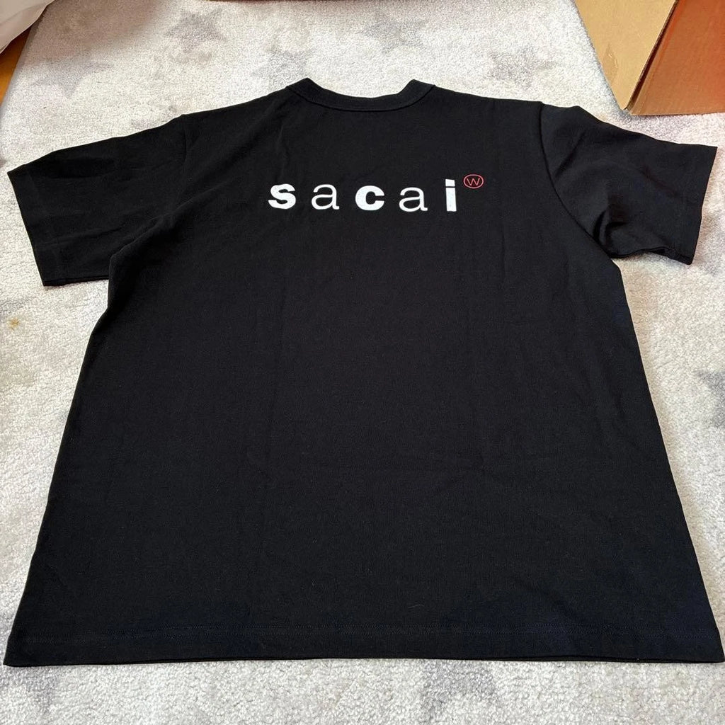 WTAPS x sacai Print T-Shirt Size 4 XL New Japan Tokyo Streetwear Collaboration