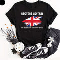 Restore Britain T Shirt Rupert Lowe Politics Patriot British Anti Labour Shirt