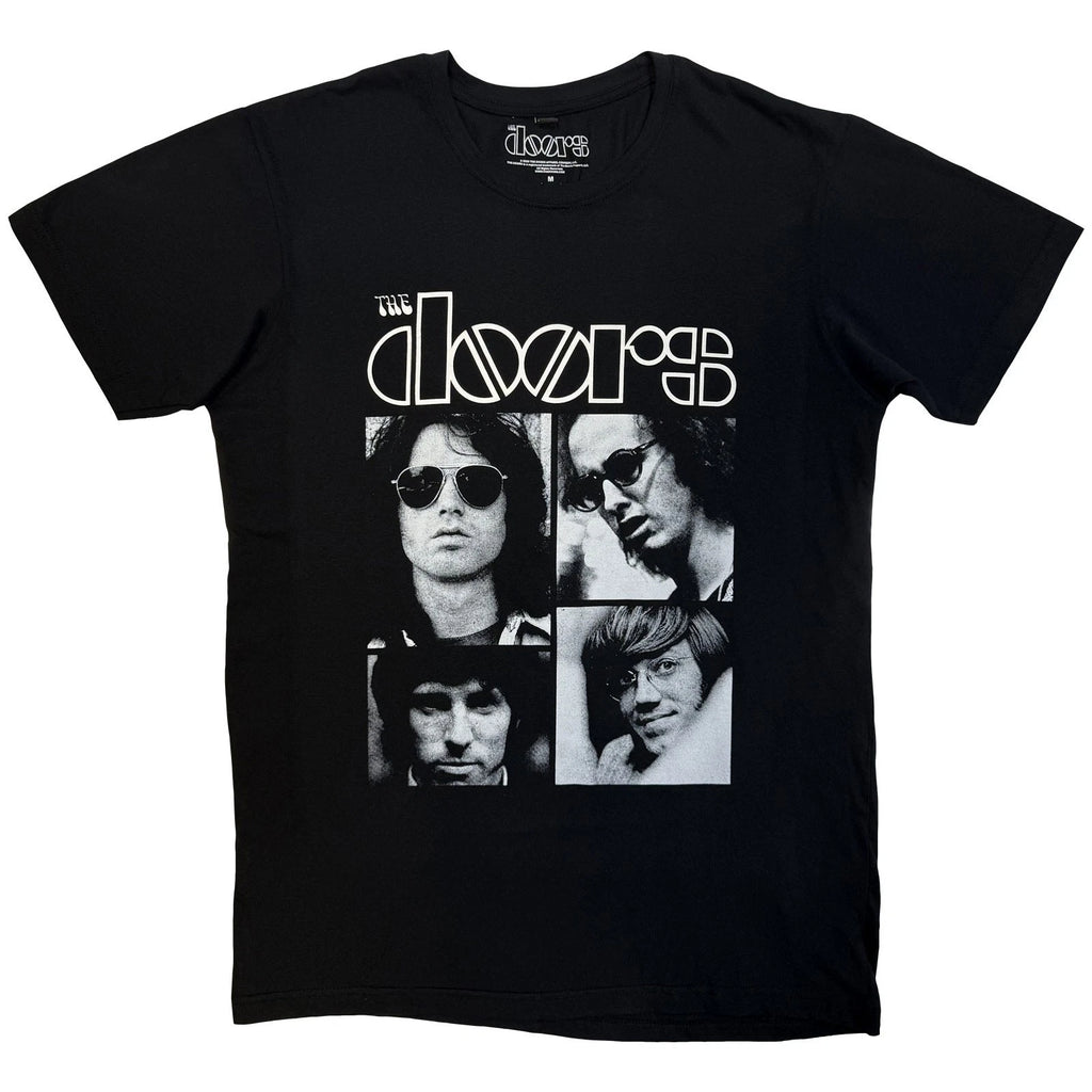 The Doors Squares Premium Carbon Official T-Shirt Mens