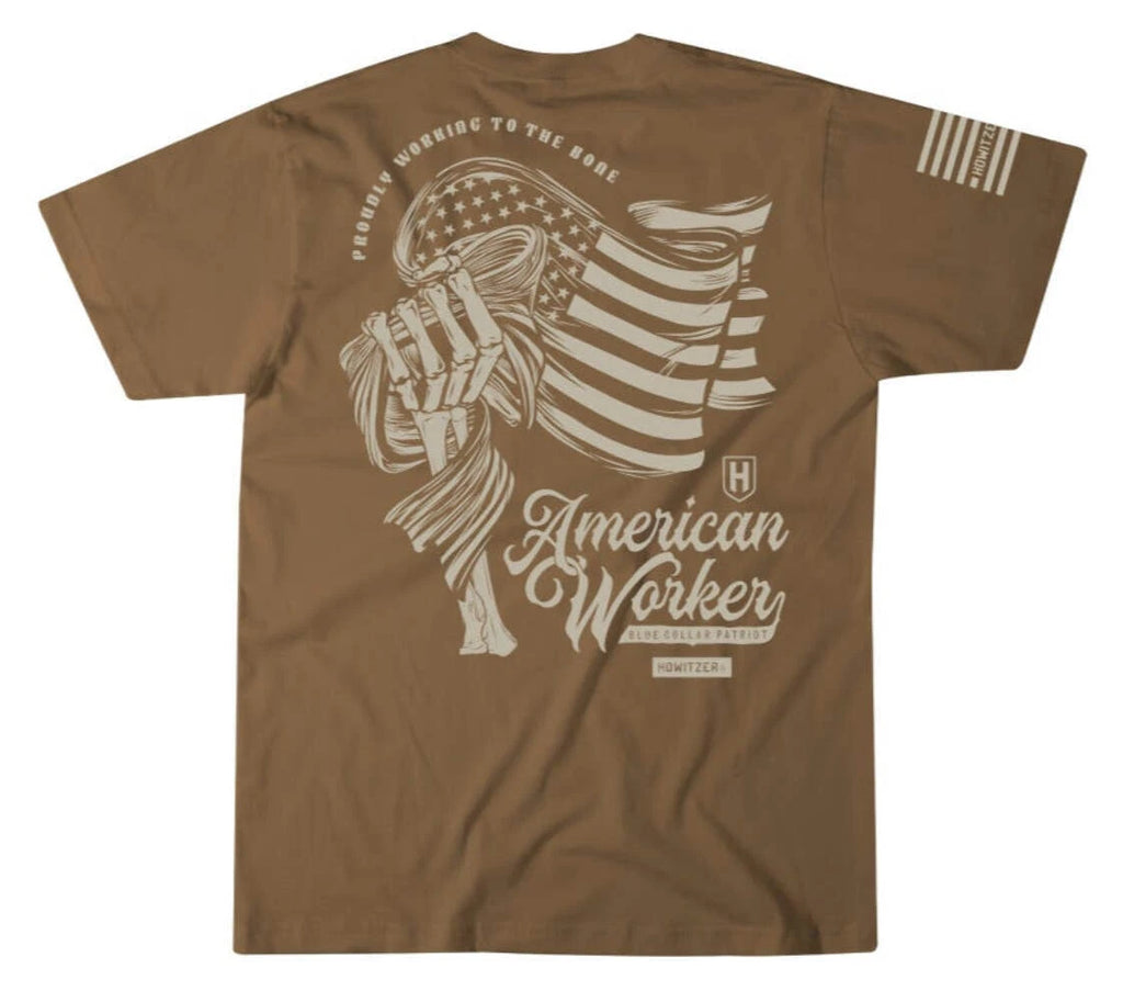 Howitzer Style Men's T-shirt Death Grip Military Grunt MFG