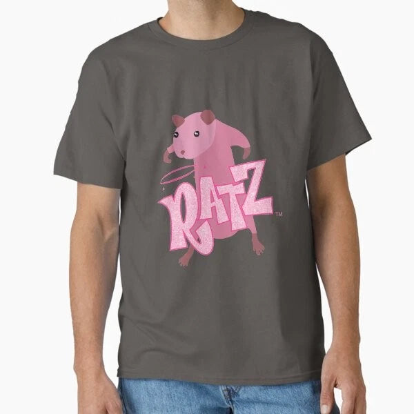 glittery Ratz Pink Meme Classic T-Shirt Made in USA/AUS T-Shirt S-2XL