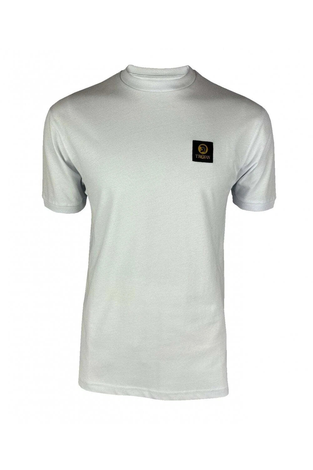 Trojan Badged Plain T-Shirt TR/8941 White