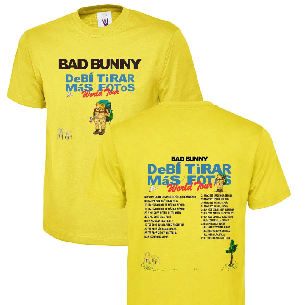 Bad Bunny T Shirt  Debi Tirar Frog Inspired Music Unisex Adult Kids Tee Tops 26