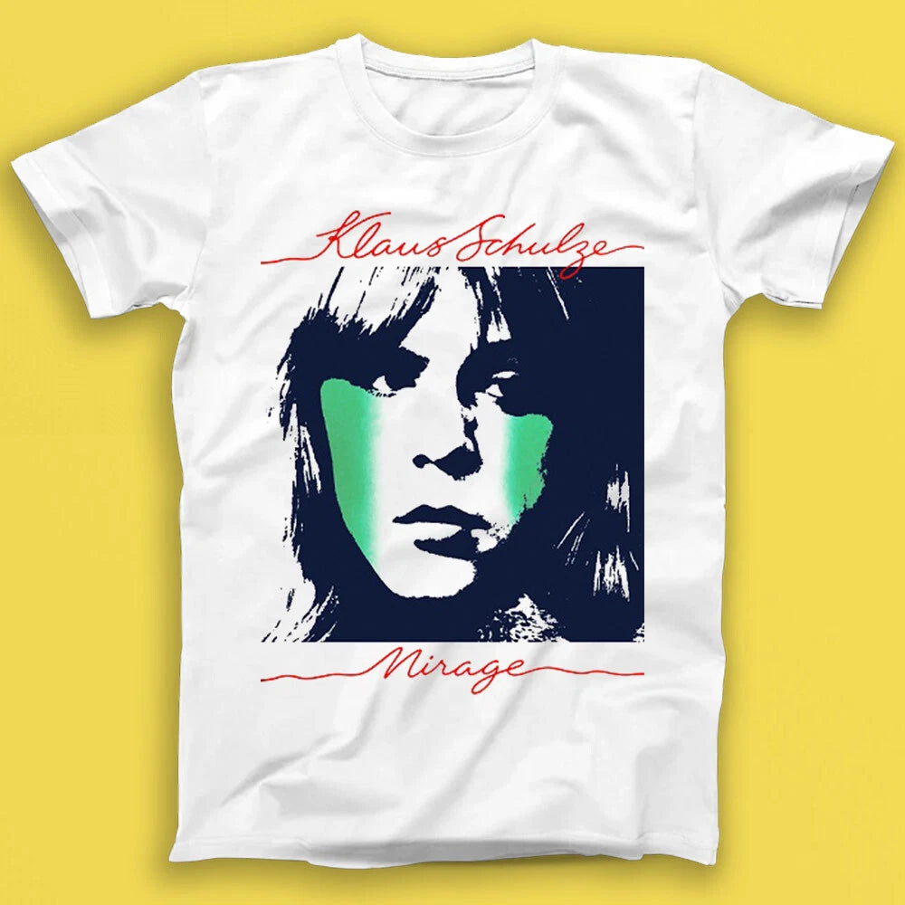 Klaus Schulze Mirage Electronic Music Gift Tee T Shirt 2008