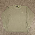 Vintage Gramicci Shirt Men XL Green Textured Long Sleeve USA 90s Y2K Boxy Grunge