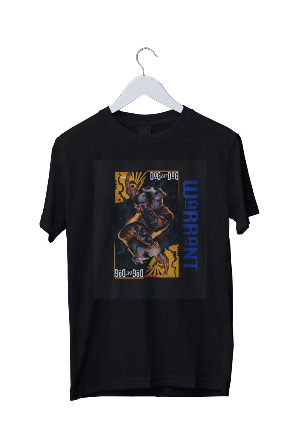 Warrant Dog Eat Dog Album Graphic Print Unisex T-Shirt Mens S M L XL 2 3 4 XL