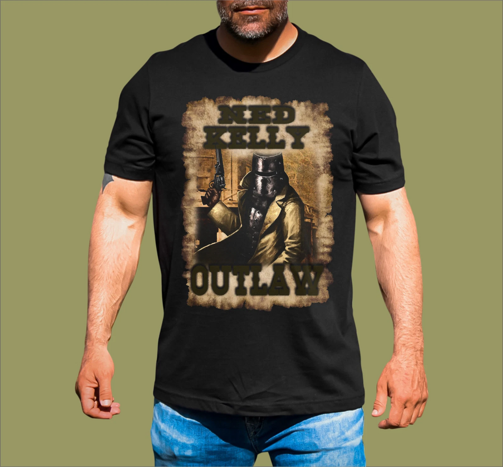NED KELLY OUTLAW T-SHIRT