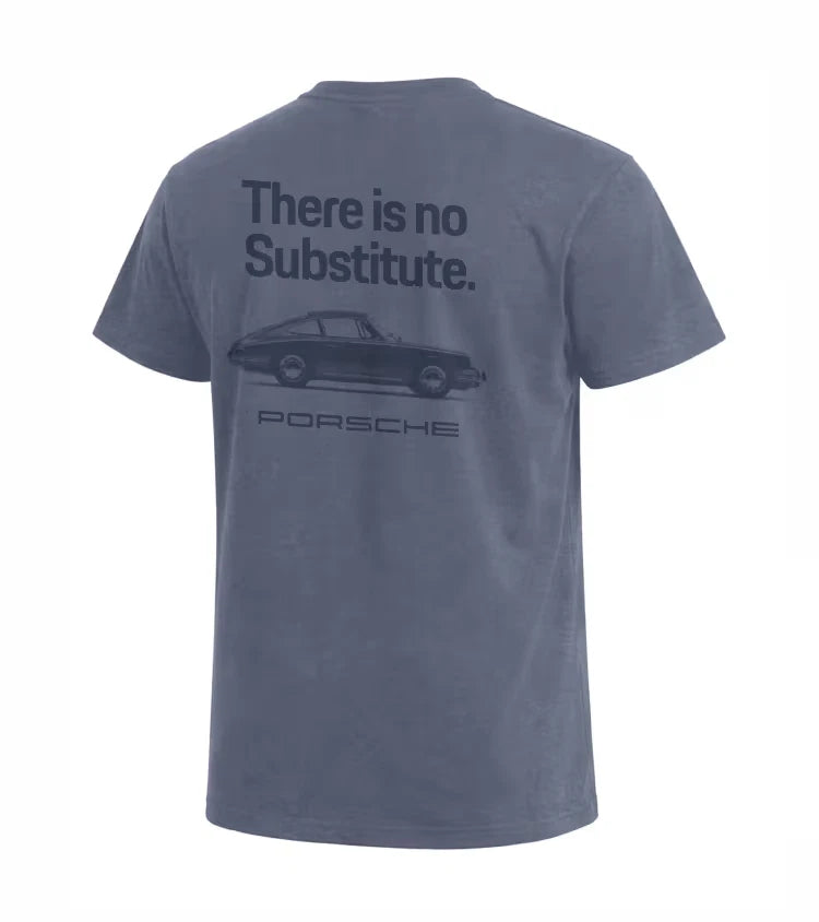 Genuine Porsche Blue T-Shirt There Is No Substitute