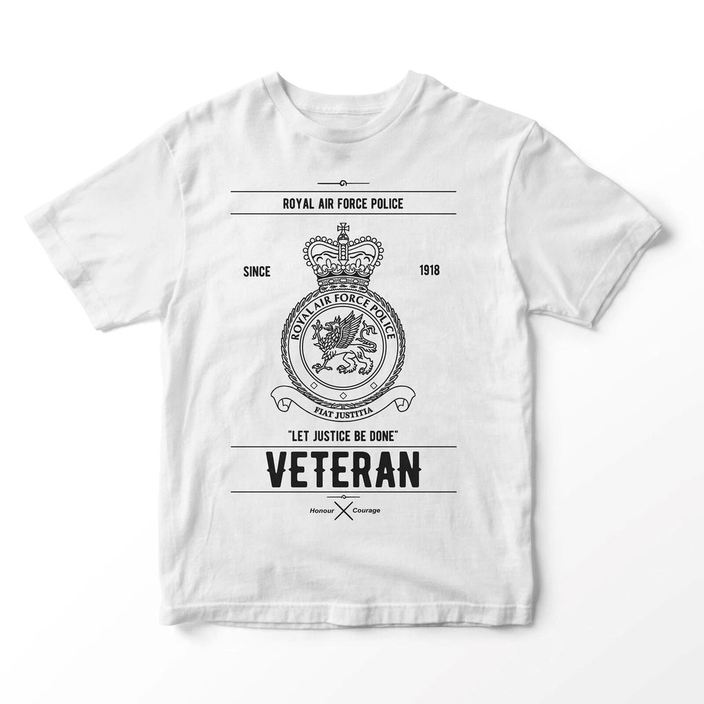 P.I.G Royal Air Force Police Veteran *077* T-shirt