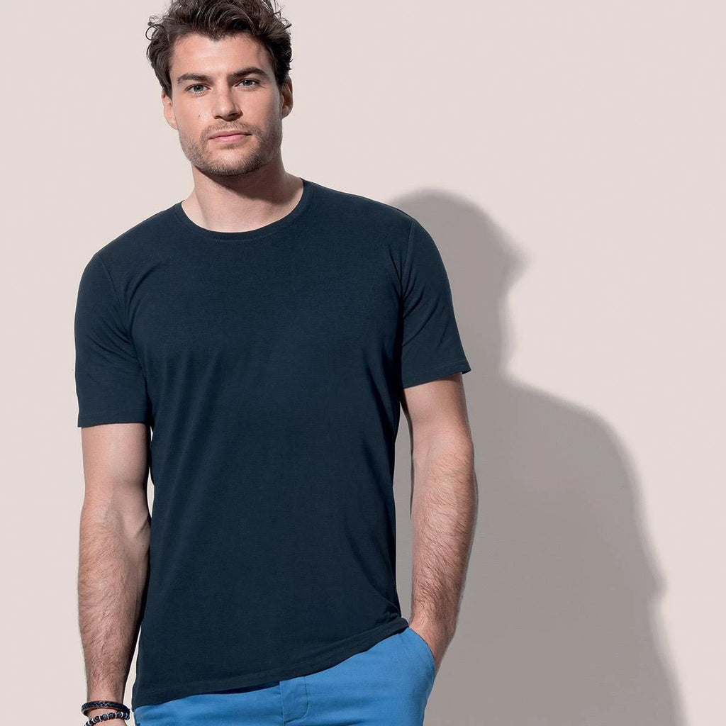 STEDMAN STRETCH JERSEY T-SHIRT ST9600 MEN COTTON SHORT SLEEVE FASHION