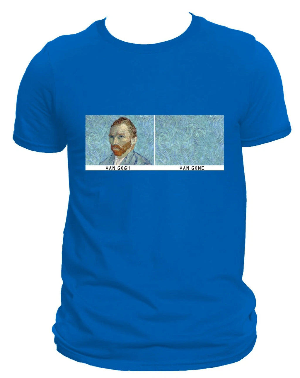 Vincent Van Gogh Funny T-Shirt Meme Art DTG Graphic Print Iconic Aesthetic Gift