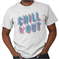 Chill Out Good Vibes Vintage Icee Polar Bear Womens or Mens Crewneck T Shirt Tee