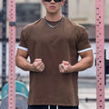 Men's Short Sleeve T-Shirt Classic Casual Slim Fit Round Neck Shirts