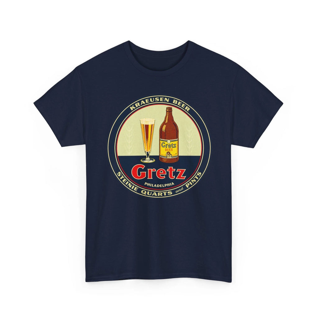 Kraeusen Beer Gretz Brewing Co. Philadelphia PA Brewery Retro Breweriana T-Shirt