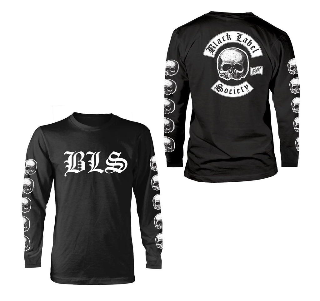 Authentic Black Label Society Band Logo Long Sleeve T-Shirt S-2XL NEW