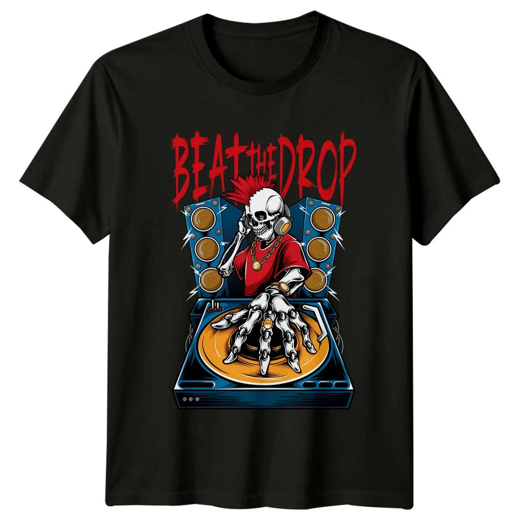 Beat The Drop T-Shirt DJ EDM Music Birthday Gift For Him And Her