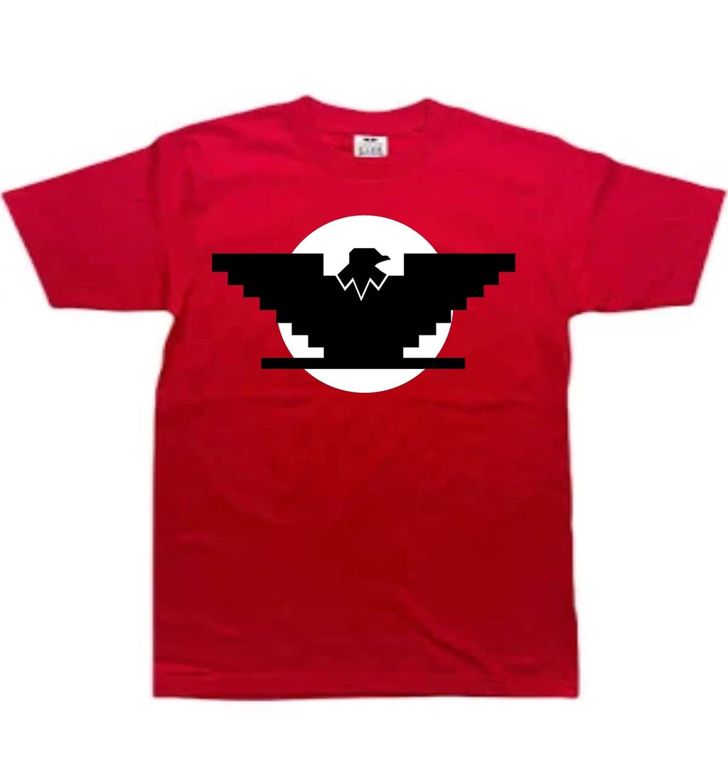 HUELGA BIRD  Print Mens Graphic Shirt Tshirt Cholo Low Rider NORTE Chicano