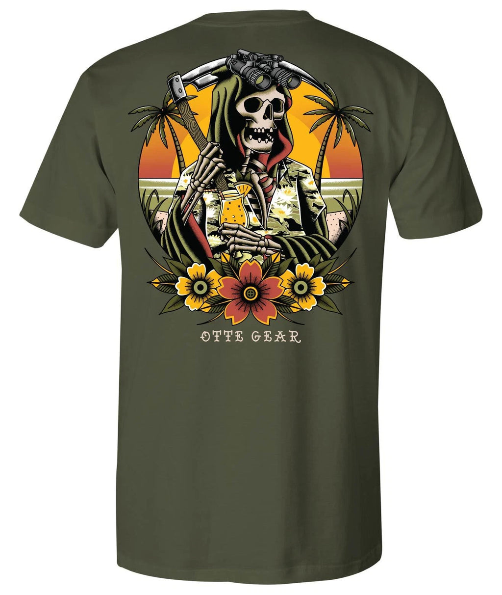 Howitzer Style Men's T-Shirt Otte Reaper Military Grunt MFG