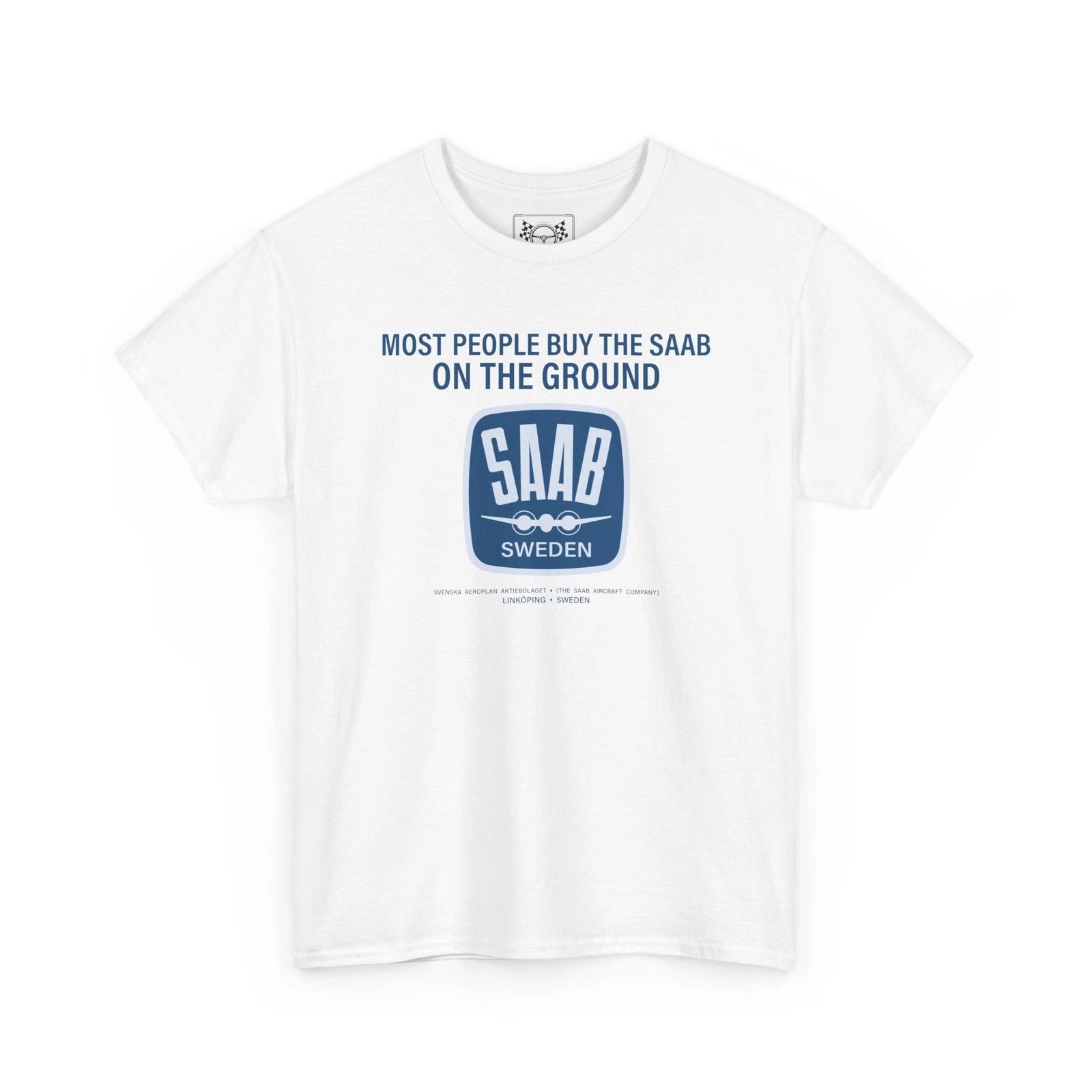 SAAB Vintage Design T-Shirt - Swedish Car Retro Tee - Classic Rally Fans Gift