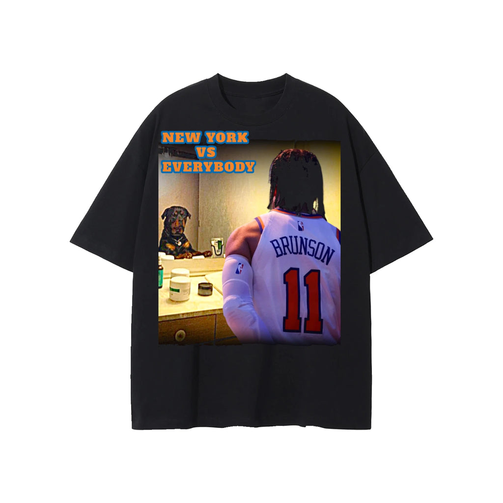 Everyone Is Better Than Jalen Brunson #11 New York  Dog In Me Meme Fan Tee