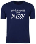 SAVE A MOUSE / Eat PUSSY T-Shirt / UNISEX / Rude / Sex / Holiday / Disco / S-XXL