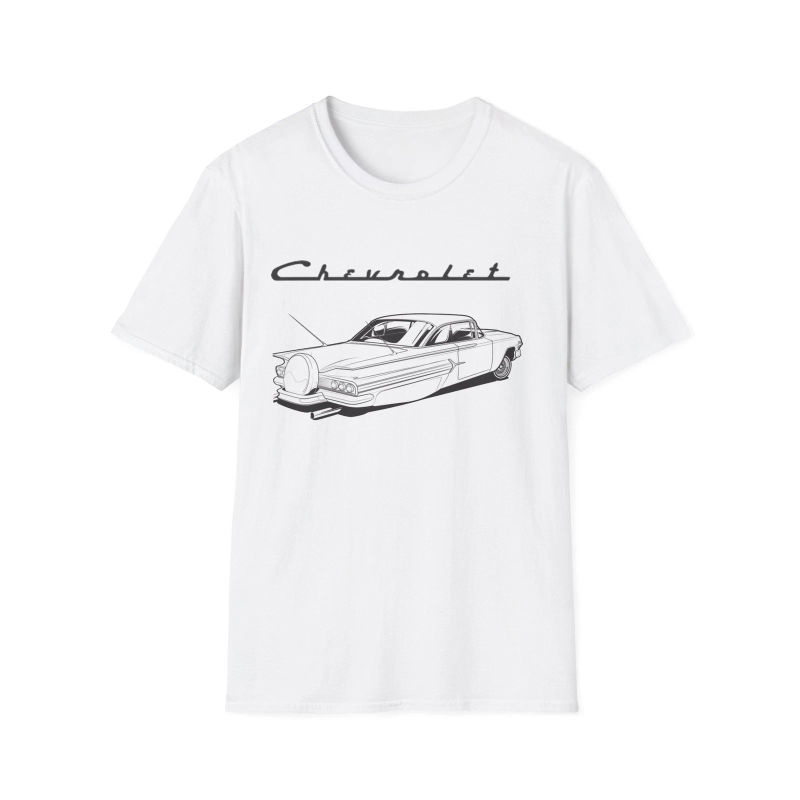 Chevrolet Classic 1960 Impala T-Shirt Sleek Simple Vintage Car American Muscle