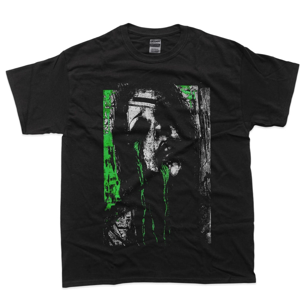 Horror Demonic Ghost Girl Grunge Alt Goth Occult Aesthetic T-Shirt